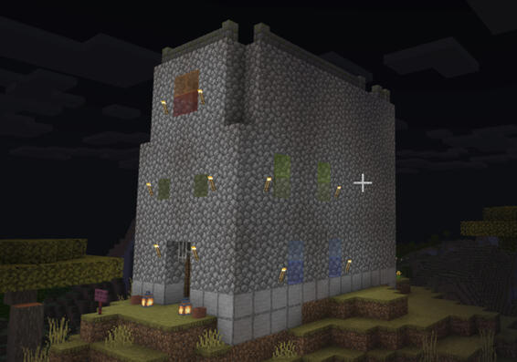 MC Creative Mode Castle MC Creative Mode Castle